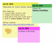 Voice Sticky Notes screenshot